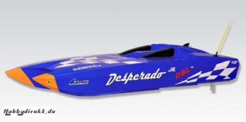 DESPERADO JR Brushless Kompakt-Power-Boot RTR 2.4G, BLAU Thunder Tiger 5126-F27L