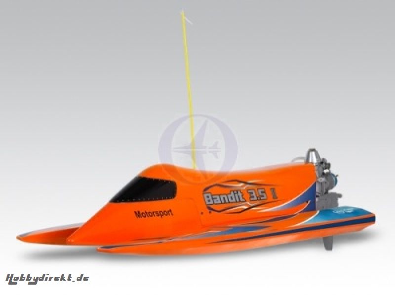 3.5 II Orange mit Motor & R/C Thunder Tiger 5210-F7O