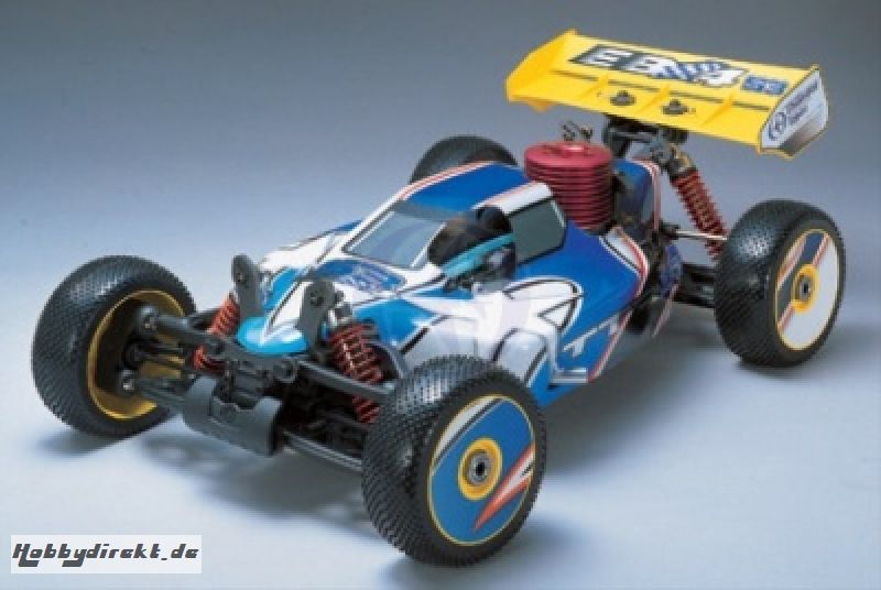 EB4 S3 1:8 Nitro 4WD Buggy 4,63ccm RTR 2.4G BLAU iFHss P3 Thunde