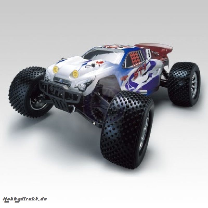 ST-1 1:8 4WD Nitro Truggy 4,63ccm RTR 2.4G iFHss+ P3 BLAU Thunde