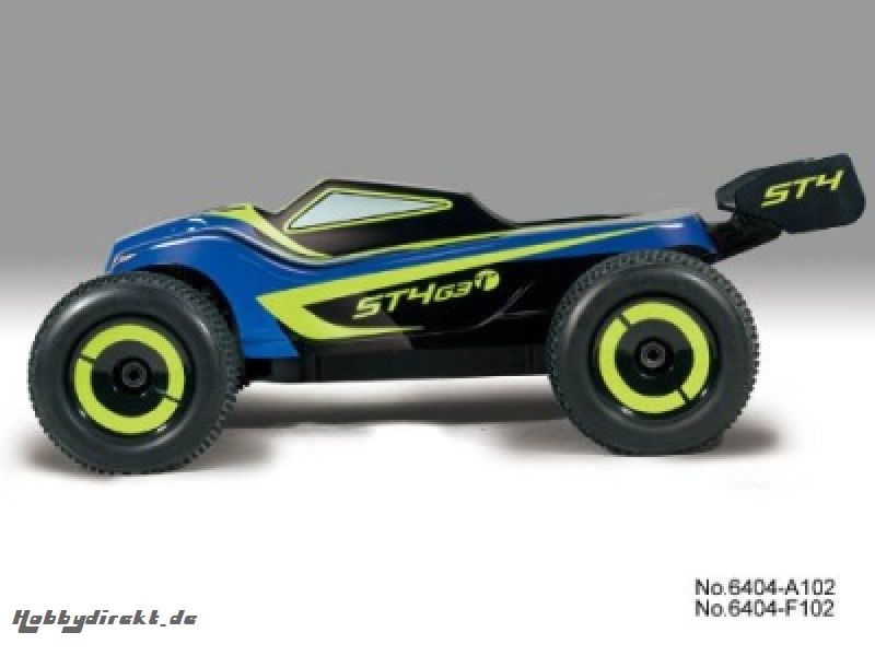 ST4 G3 1:8 4WD Brushless Truggy RTR 2.4G BLAU iFHss+ Thunder Tig