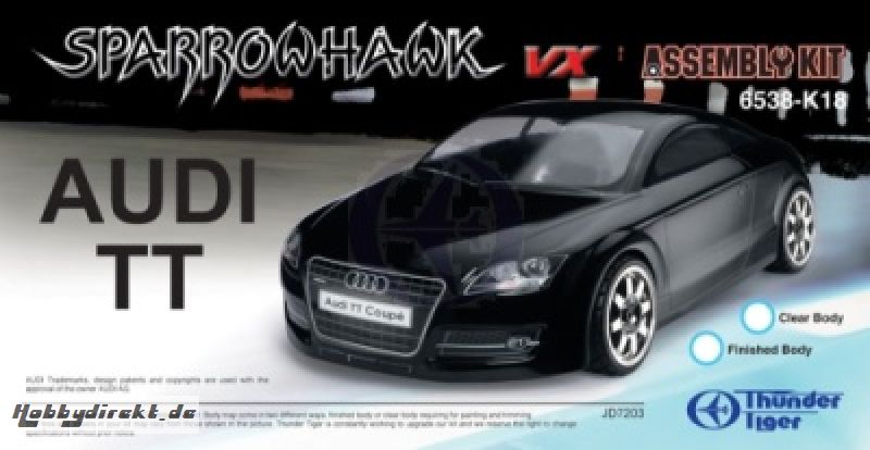 AUDI TT(F)  Sparrowhawk VX Kit Thunder Tiger 6538-K18B