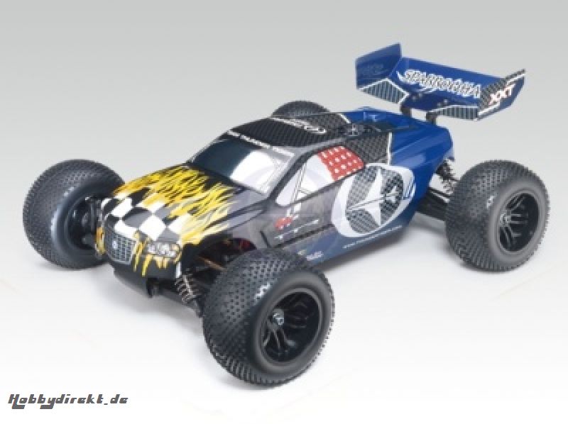 SPARROWHAWK XXT 1:10 4WD BL Truggy RTR 2.4G iFHss+ BLAU Thunder 