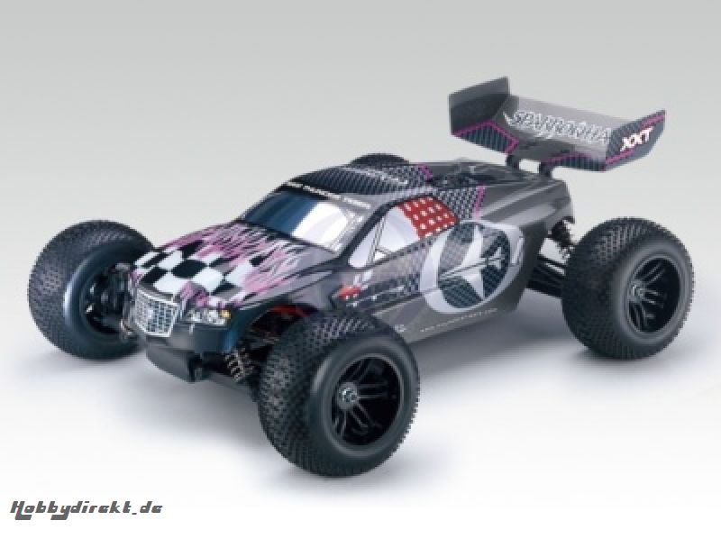 SPARROWHAWK XXT 1:10 4WD BL Truggy RTR 2.4G iFHss+ GRAU Thunder 