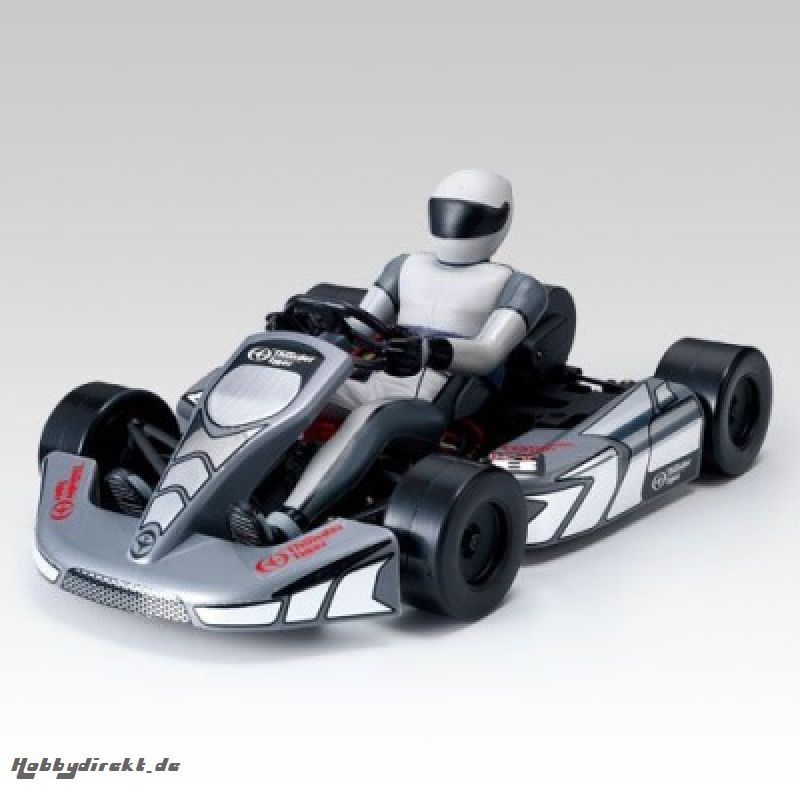 KT8 GO-Kart 1:8 Brushless RTR 5500KV, 2.4GHz, GRAU Thunder Tiger