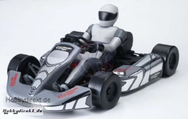 KT8 GO-Kart 1:8 Brushless RTR 5500KV, 2.4GHz, GRAU Thunder Tiger