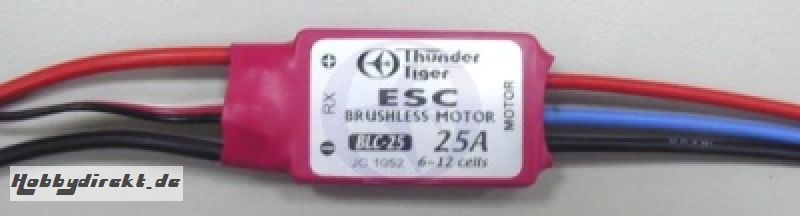 Brushless Regler ACE BLC-25 ESC Thunder Tiger 8025