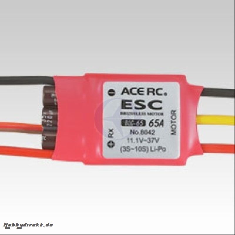 Brushless Regler ACE BLC-65 ESC Heli Thunder Tiger 8042-H