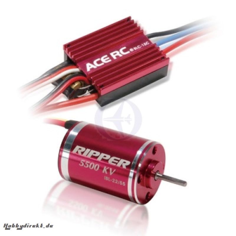 Brushless Regler BLC-15C  PWR & BL Motor 2334 Thunder Tiger 8053