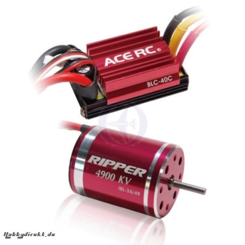 Brushless Regler BLC-40C  PWR & BL Motor 2359 Thunder Tiger 8056