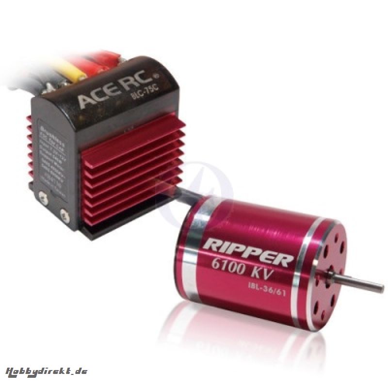 Brushless Regler BLC-75C  PWR & BL Motor 2360 Thunder Tiger 8057