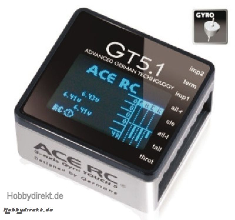 GT5.1 Gyro Touch 3-Achsen Thunder Tiger 8088