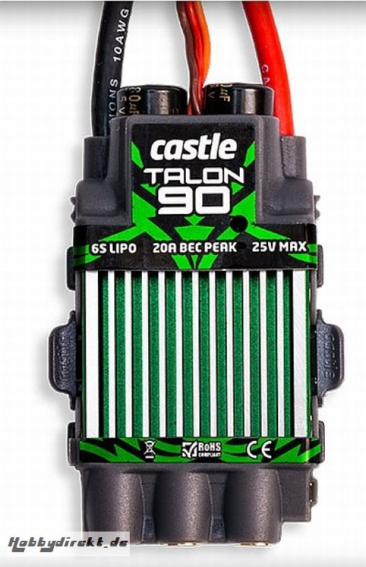 CastleCreations TALON 90 Heli-Regler 3-6S, 90A Thunder Tiger CCTALON90