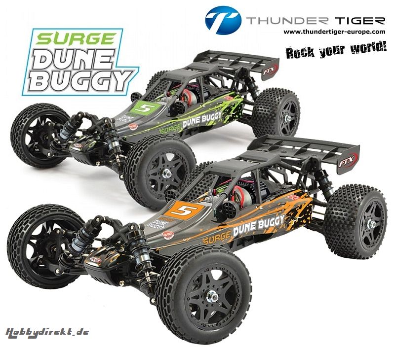 FTX SURGE DUNE BUGGY 4WD Dünen-RACER Zufalls-Farbe Thunder Tiger FTX5512