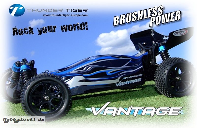 FTX VANTAGE 4WD Buggy BRUSHLESS 1:10 Waterproof Thunder Tiger FTX5532