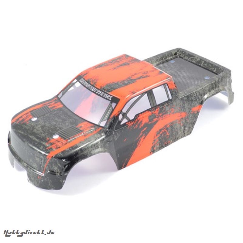 FTX SURGE MONSTER TRUCK Karosserie, Schwarz-ORANGE Thunder Tiger FTX7228