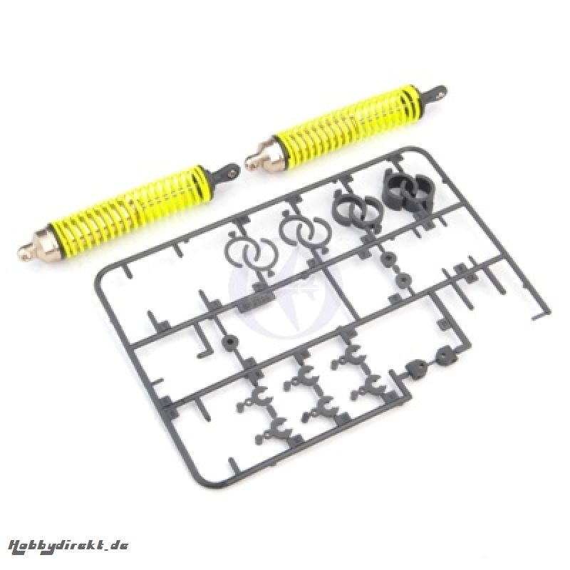 EB4 S2/2.5 Stoßdämpfer, Hinten, Alu, Komplett-Set (2) Thunder Tiger PD0560-T