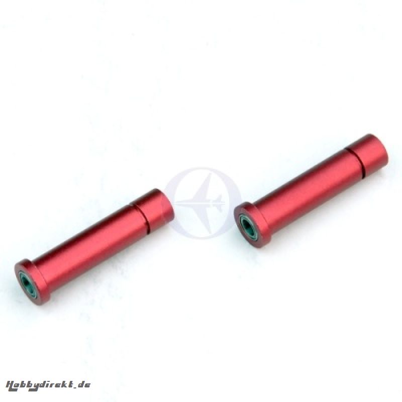 Servo Saver Pfosten  Alu rot EB4 Thunder Tiger PD0612