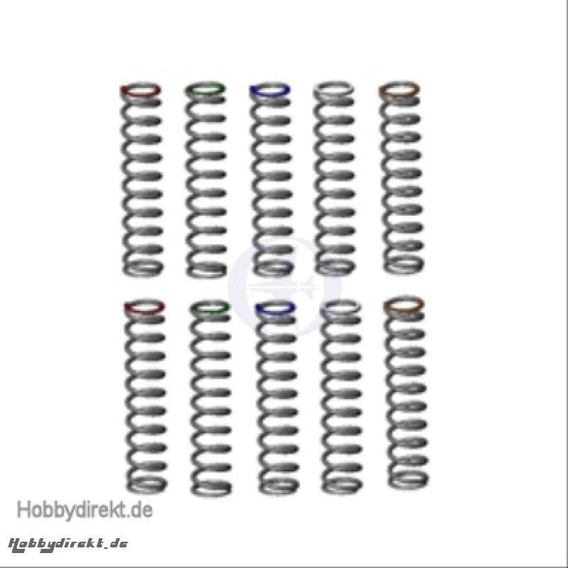 Federnset für Lenkungsdämpfer 6573 Thunder Tiger PD07-0012