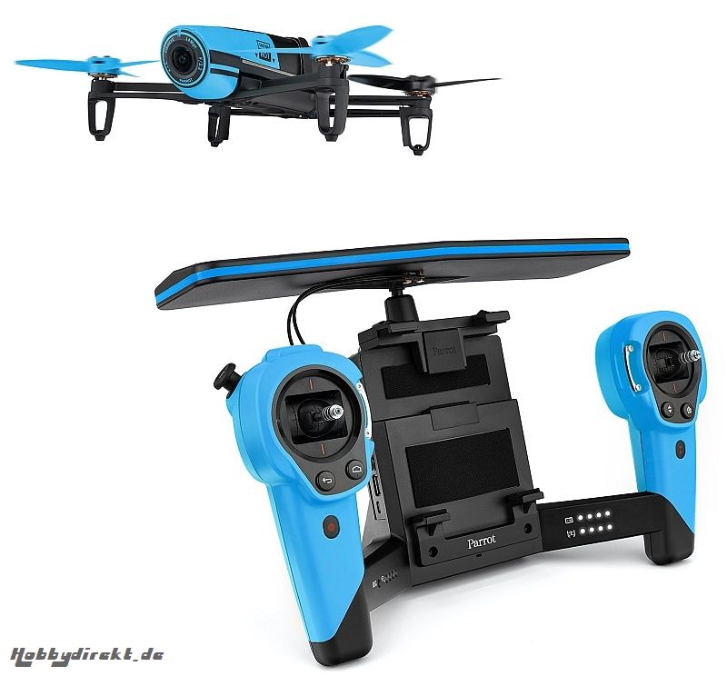 Parrot BeBOP & SKYCONTROLLER, 2Km Reichweite, BLAU Thunder Tiger PF725101AA