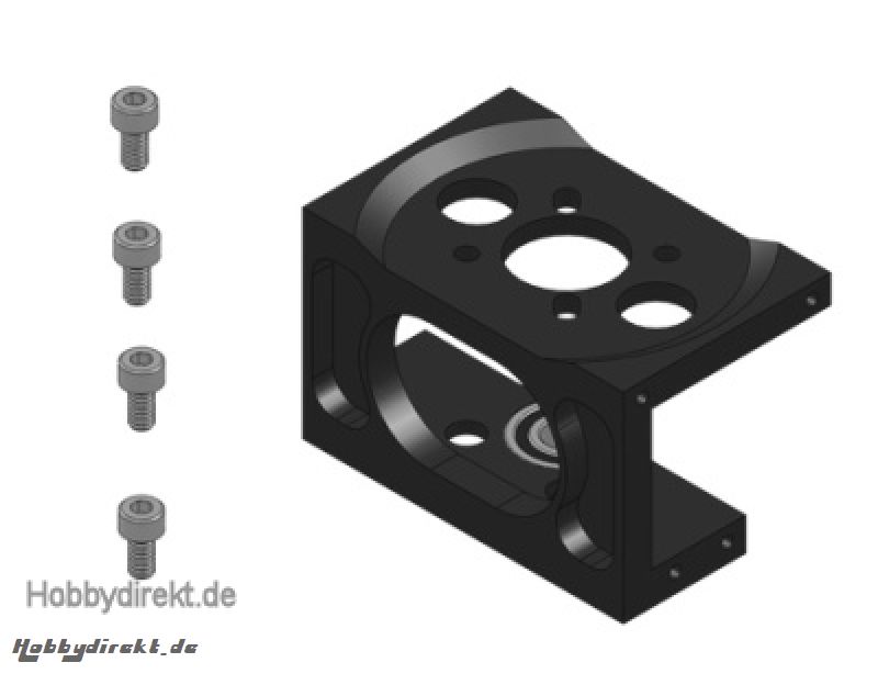 E820 Motor-Halterung U-förmig, für 8mm Welle Thunder Tiger PV0583