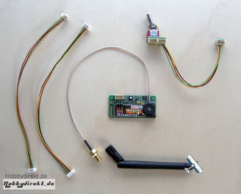 2.4GHz Jeti Duplex TU2 Sender Modul für Graupner MC mit Umschalter