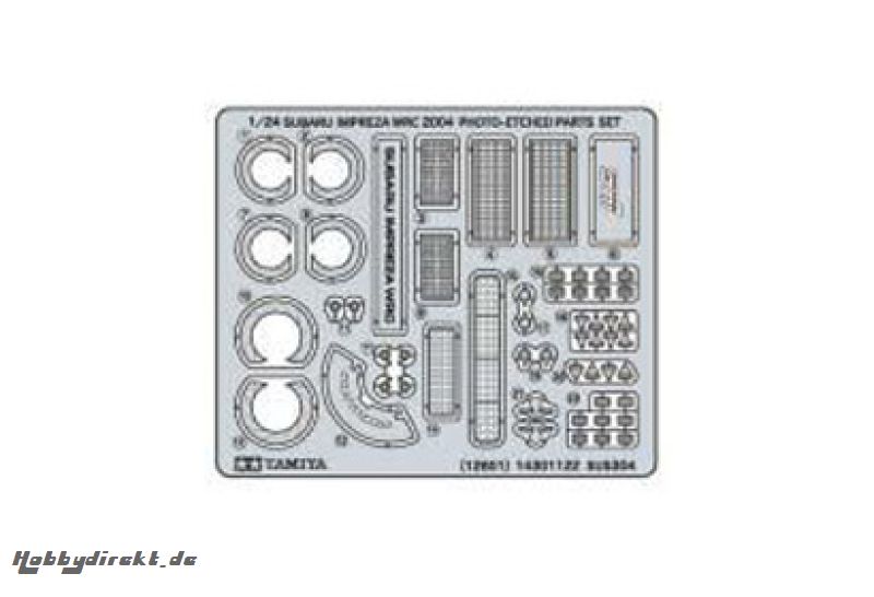Impreza WRC 04 Fotoätzteile Tamiya 12601