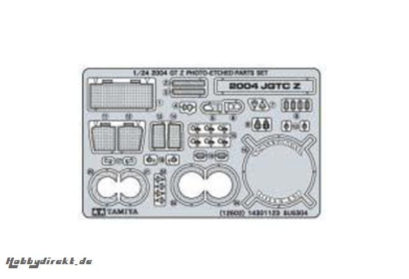 2004 GT Z Fotoätzteile Tamiya 12602