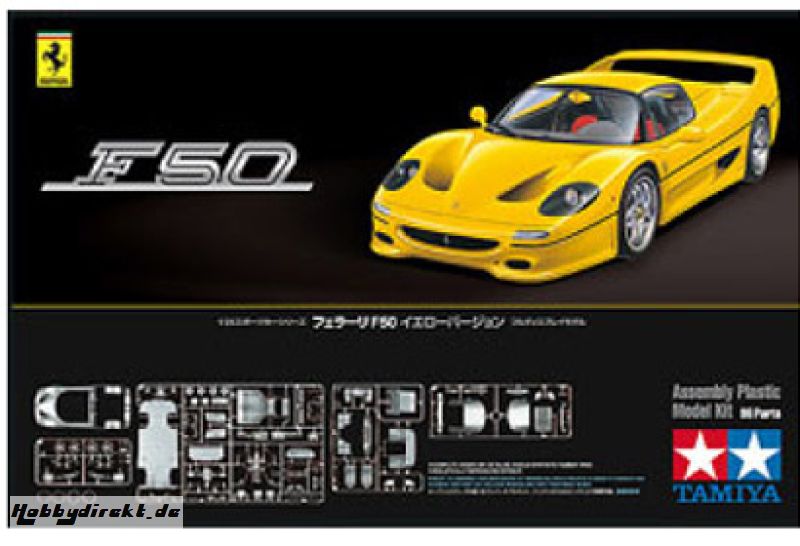 Ferrari F50 gelb 1/24 Tamiya 24297