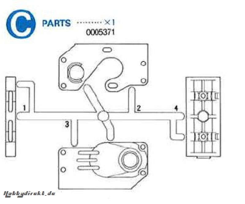 C-TEILE Tamiya 0005371