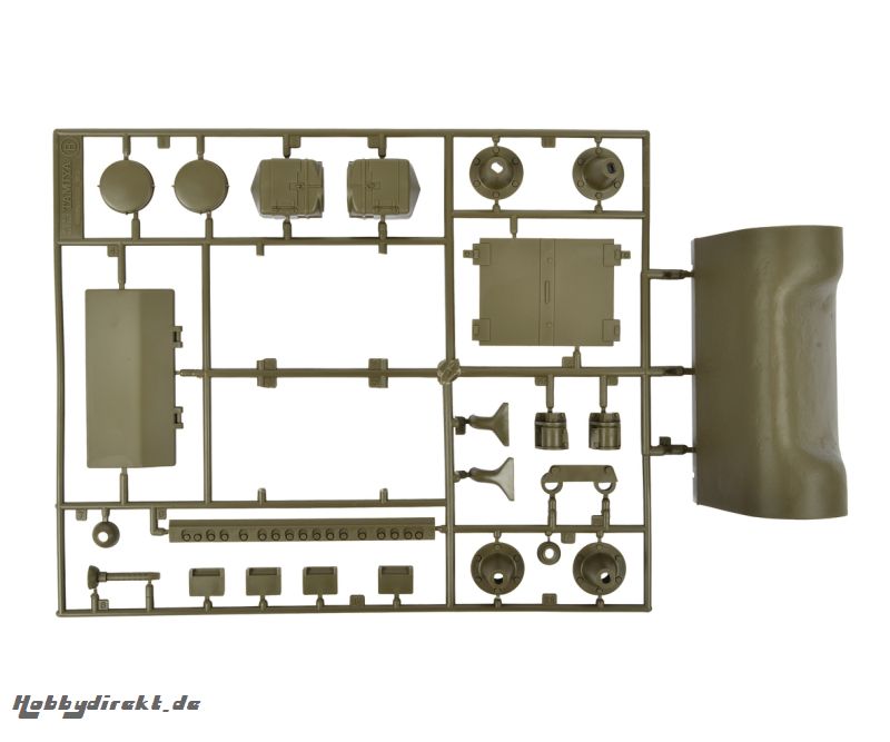 B-Teile B1-B18 Abdeck. M4 Sherman 56014 Tamiya 300005838