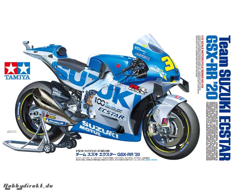 1:12 Team Suzuki ECSTAR GSX-RR 2020 Tamiya 14139 300014139