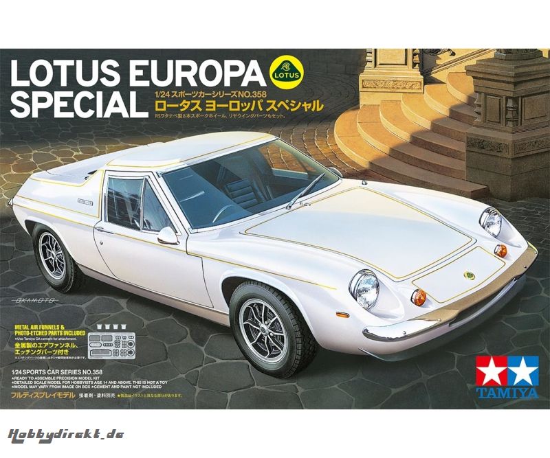 1:24 Lotus Europa Special m. PE Tamiya 24358 300024358