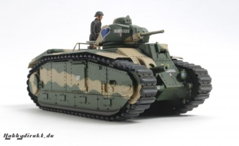 1:35 WWII Franz. Panzer B1 bis (motor.) Tamiya 30058 300030058