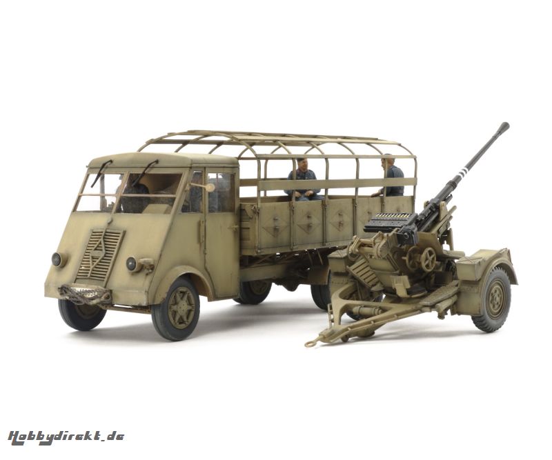 1:35 Dt. LKW AHN 3,5to m. 3,7cm Flak (4) Tamiya 32410 300032410