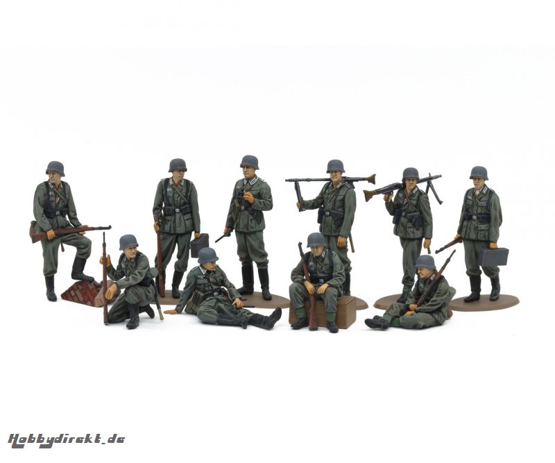 1:48 Fig.-Set Dt. Infanterie (10) Tamiya 32602 300032602