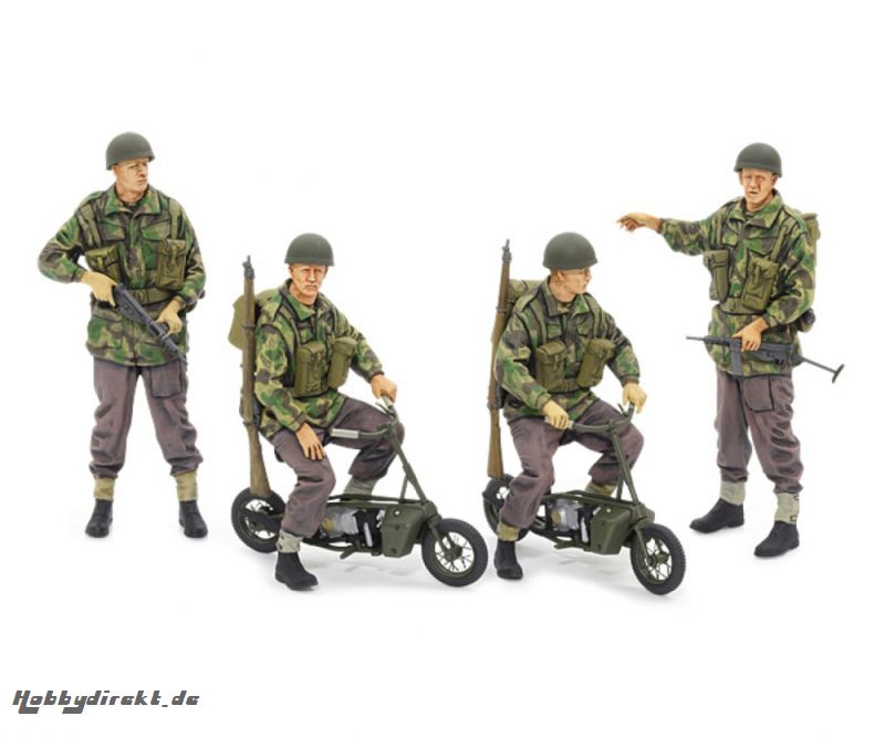 1:35 Brit. Fallschirmjäger m. Motor. (4) Tamiya 35337 300035337