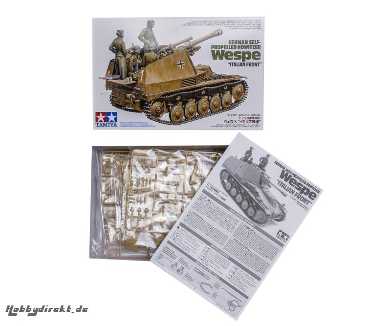 1:35 Panzerhaubitz Wespe Italien. Front Tamiya 35358 300035358