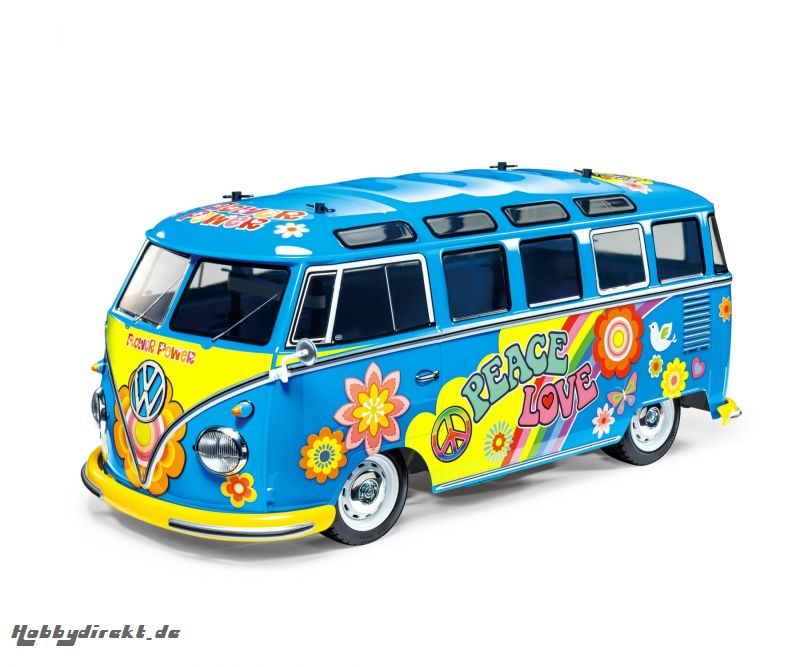 1:10 RC VW Bus Type2 T1  Flower Lack. Tamiya 47453 300047453