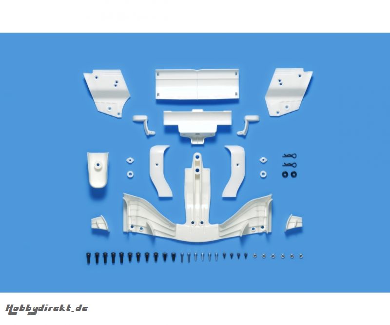 F104 Spoiler-Set Weiß vo/hi (H/J-Teile) Tamiya 51603 300051603