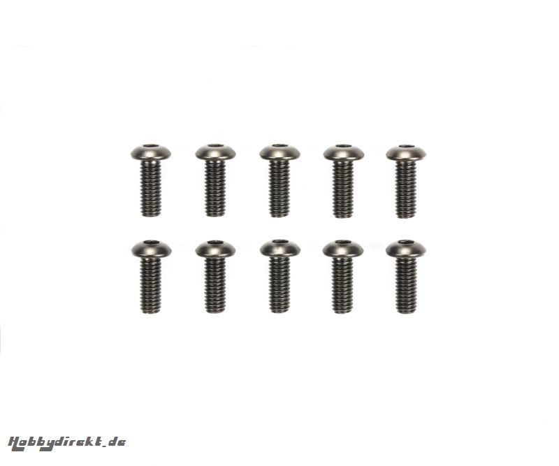 3x8mm 6-Kantkopf Schraube Stahl (10) Tamiya 51626 300051626