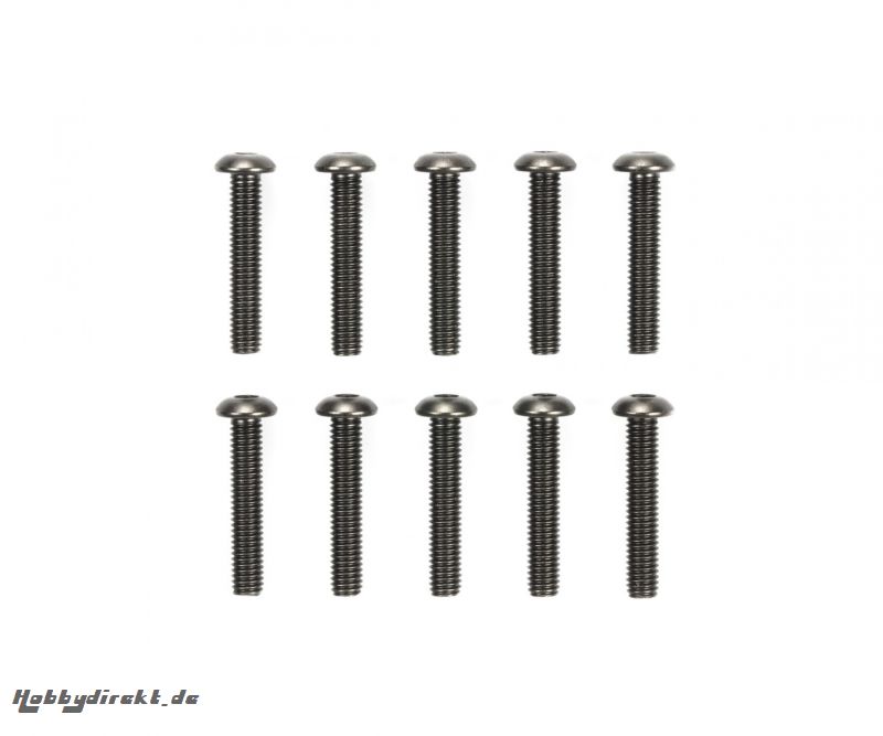 3x16mm 6-Kantkopf Schraube Stahl (10) Tamiya 51632 300051632