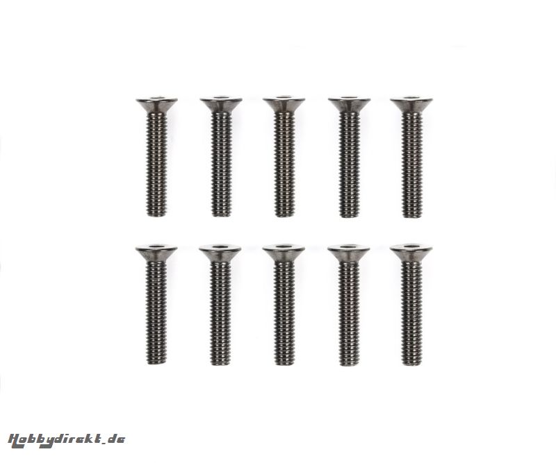 3x16mm 6-Kant-Senkk. Schraube Stahl(10) Tamiya 51633 300051633