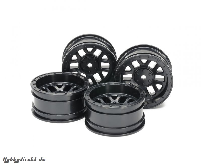 CC-02 12-Sp.-Felgen 26mm (4) Sw Offset+6 Tamiya 51686 300051686