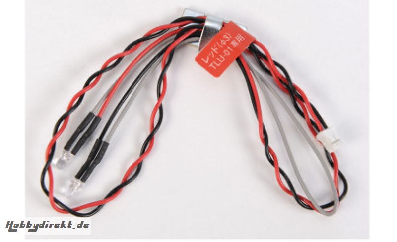 LED-Set 3mm rot TLU-01 Tamiya 300054009