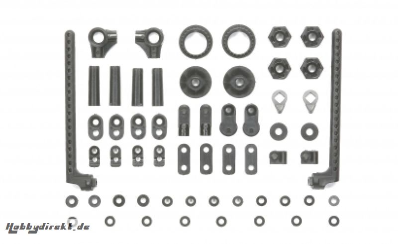 TA06 Karbonteile, verstärkt Umlenkhebel Tamiya 54455 300054455