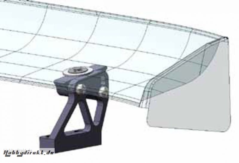 Alu Heckspoilerhalterung einstellbar Tamiya 54510 300054510