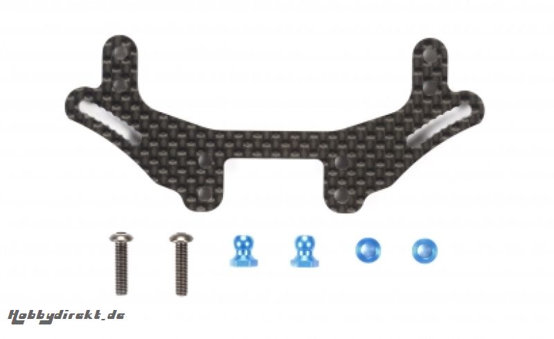 TA07 Dämpferbrücke Hinten Carbon Tamiya 54721 300054721