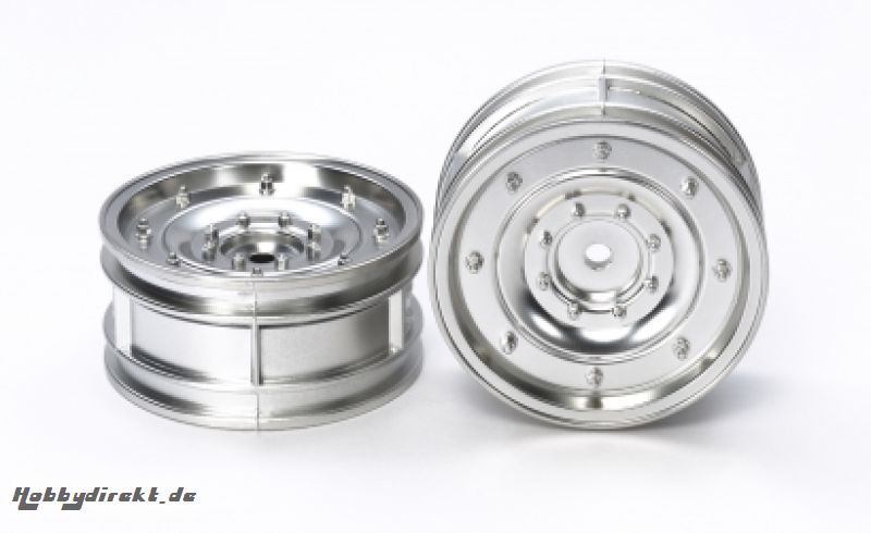 1:10 CC01 Dish-Felgen Silber matt(2)Os+2 Tamiya 54737 300054737