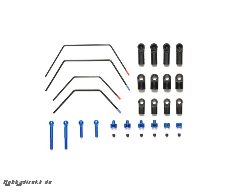 M-07C Stabi-Set (2+2) Soft/Hart Vo./Hi. Tamiya 54757 300054757